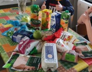 Delivery of food to SOS Keila during Crisis 2020